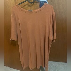 Fall Orange Shirt from Ava Viv Target Collection, Ribbed texture